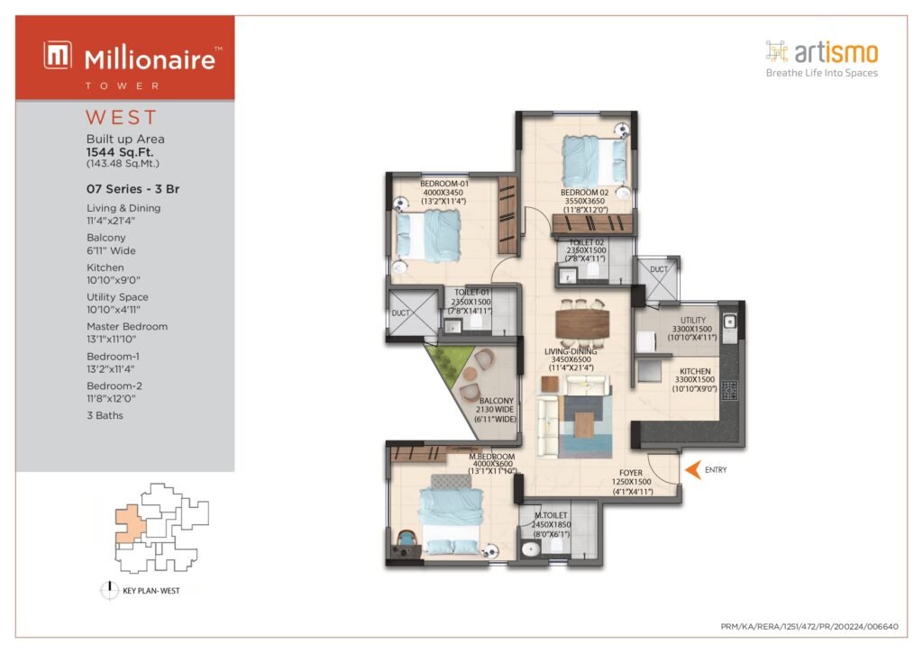 3-BR-1544-SQ.FT